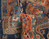 3x5 Blue Rust Aryana Afghan Hand Knotted Veg Dye Wool Area Rug